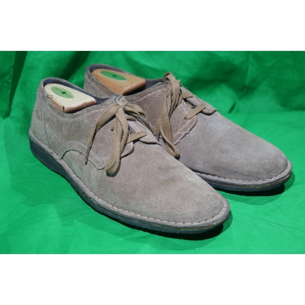 Men's John‎ Varvatos USA Casual Lace Up Oxfords Shoes Size 9 Brown Suede